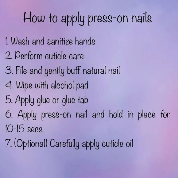 Piece of my heart gel pressons - Picture 10 of 11